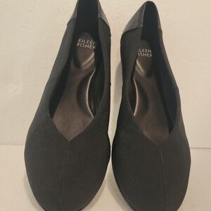 Eileen Fisher Women's Black Flats
